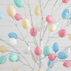 6' Pre-Lit Artificial Easter Twig Tree with 96 Egg Shaped LED Ornaments - Che Cose Belle