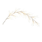 6’ Pre-Lit Artificial White Birch Garland with 48 Warm White LED Lights - Che Cose Belle