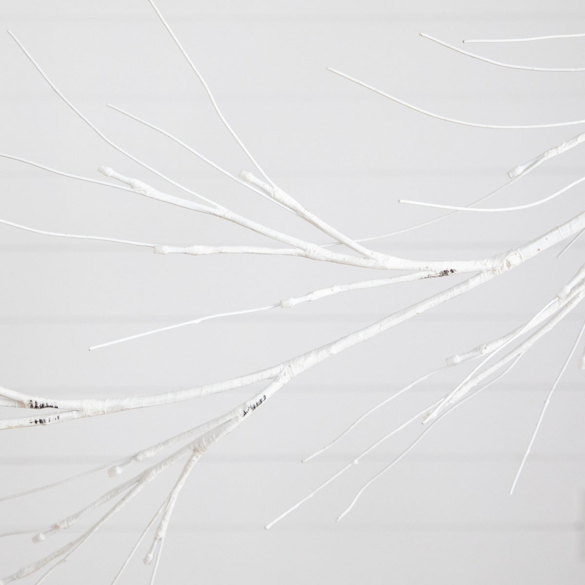 6’ Pre-Lit Artificial White Birch Garland with 48 Warm White LED Lights - Che Cose Belle