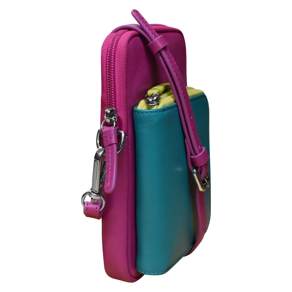 ZIP AROUND WALLET PHONE BAG