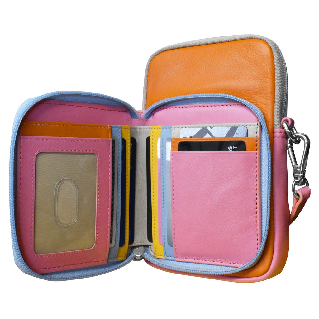 ZIP AROUND WALLET PHONE BAG