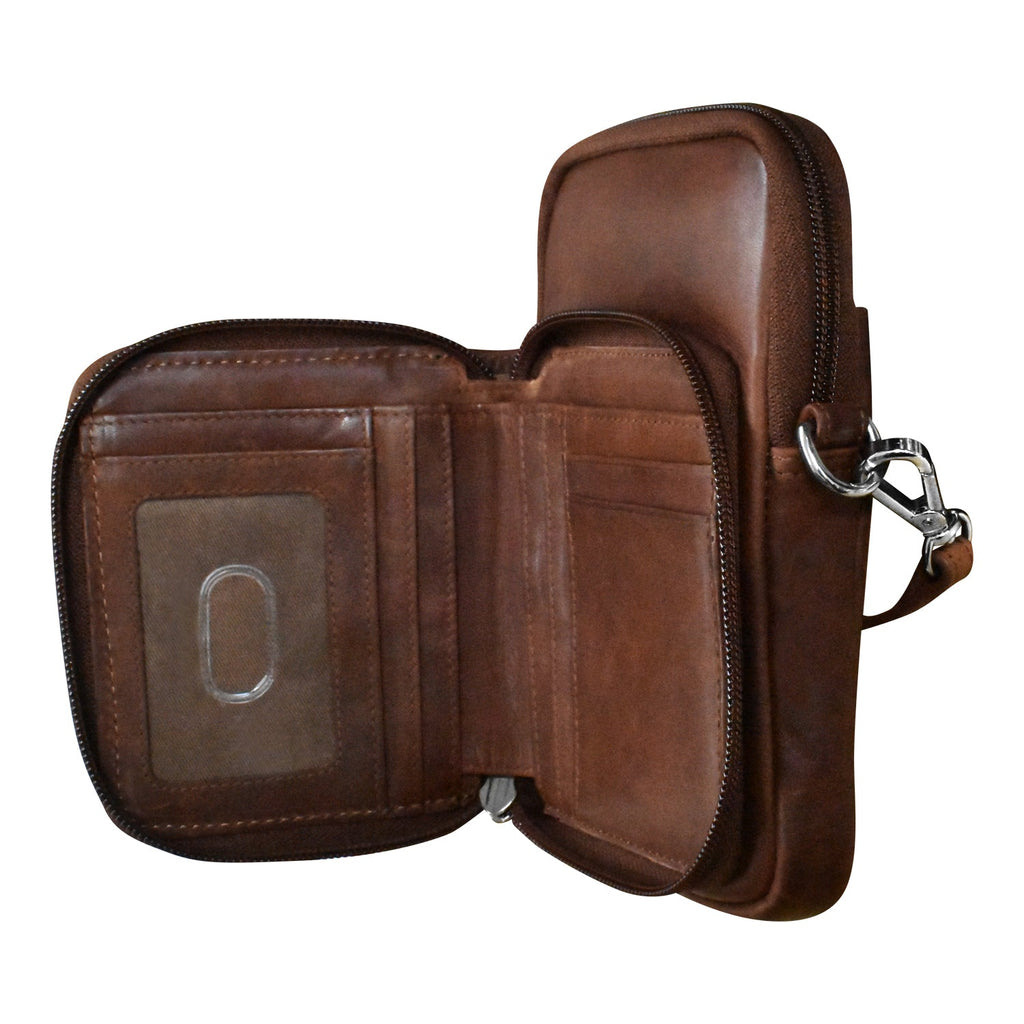 ZIP AROUND WALLET PHONE BAG