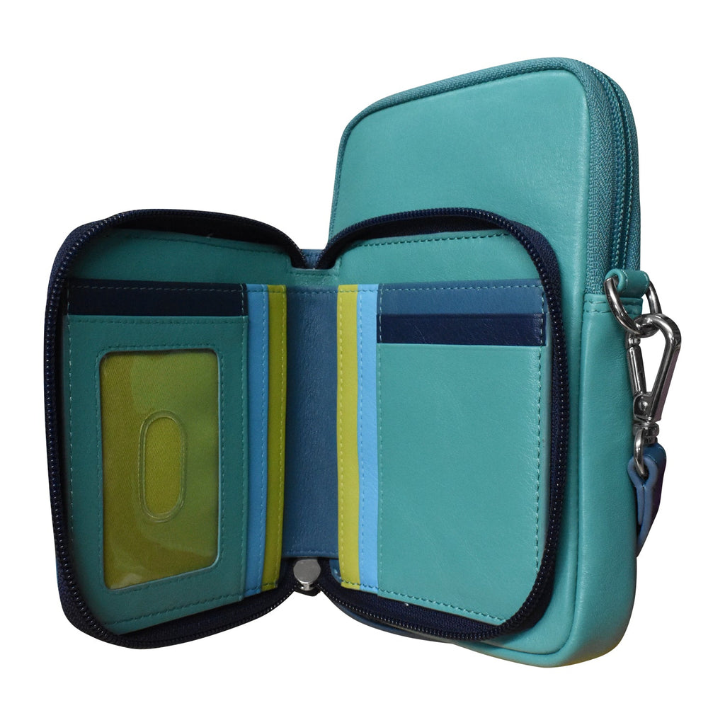 ZIP AROUND WALLET PHONE BAG