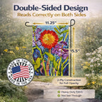 Flower - Sunflower Garden Flag – Decorative Outdoor Yard Flag