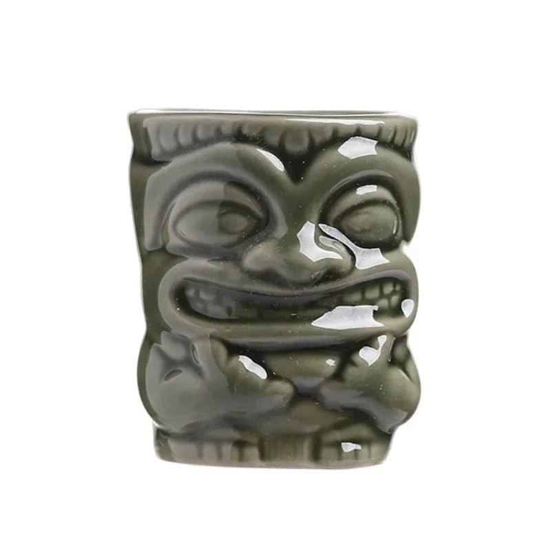 60ml Ceramic Tiki Mug – Hawaiian Cocktail Cup for Home Bars & Parties | Dlight Decor - Che Cose Belle