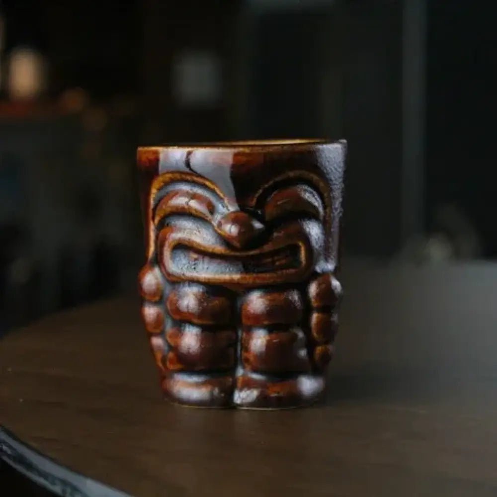 60ml Ceramic Tiki Mug – Hawaiian Cocktail Cup for Home Bars & Parties | Dlight Decor - Che Cose Belle