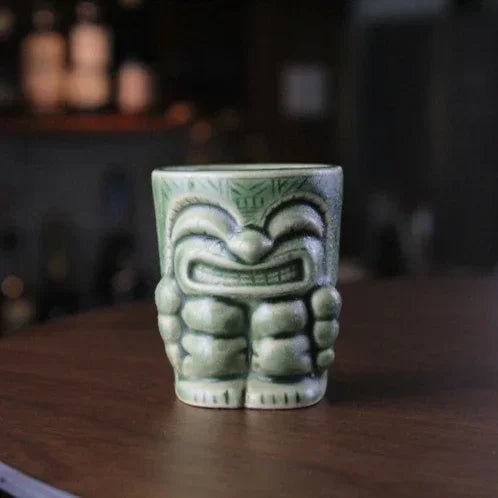 60ml Ceramic Tiki Mug – Hawaiian Cocktail Cup for Home Bars & Parties | Dlight Decor - Che Cose Belle
