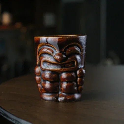 60ml Ceramic Tiki Mug – Hawaiian Cocktail Cup for Home Bars & Parties | Dlight Decor - Che Cose Belle