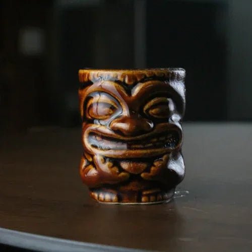 60ml Ceramic Tiki Mug – Hawaiian Cocktail Cup for Home Bars & Parties | Dlight Decor - Che Cose Belle