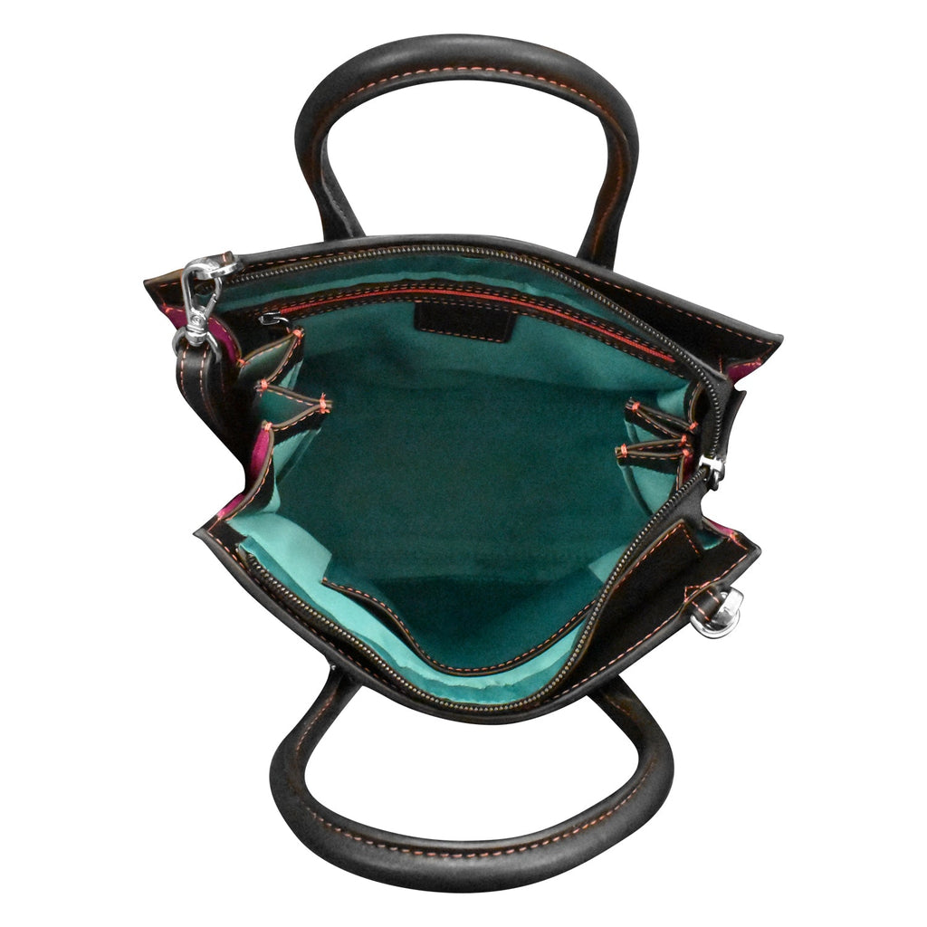 Small Accordion Satchel