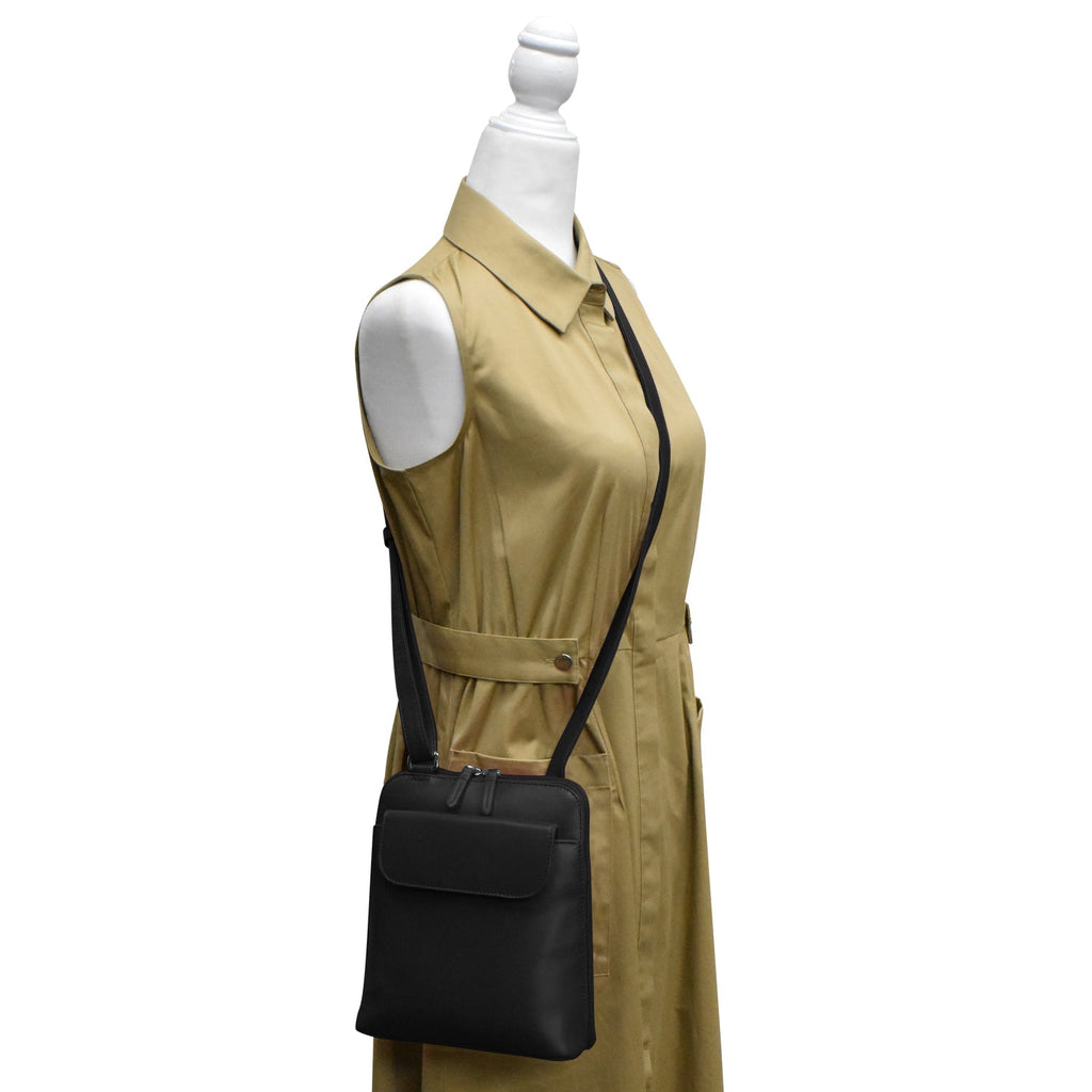 NORTH-SOUTH FLAP POCKET CROSSBODY
