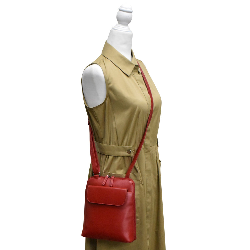 NORTH-SOUTH FLAP POCKET CROSSBODY