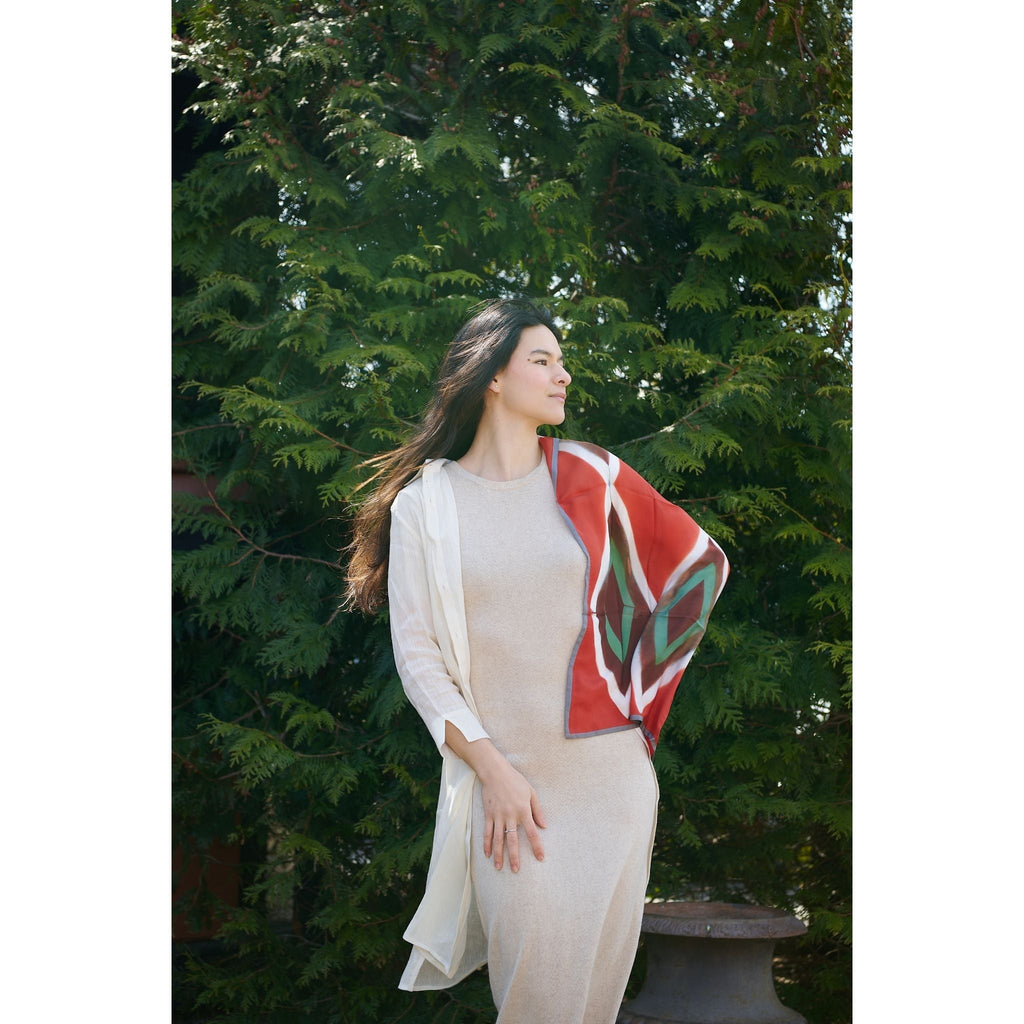 Fawn Square Scarf