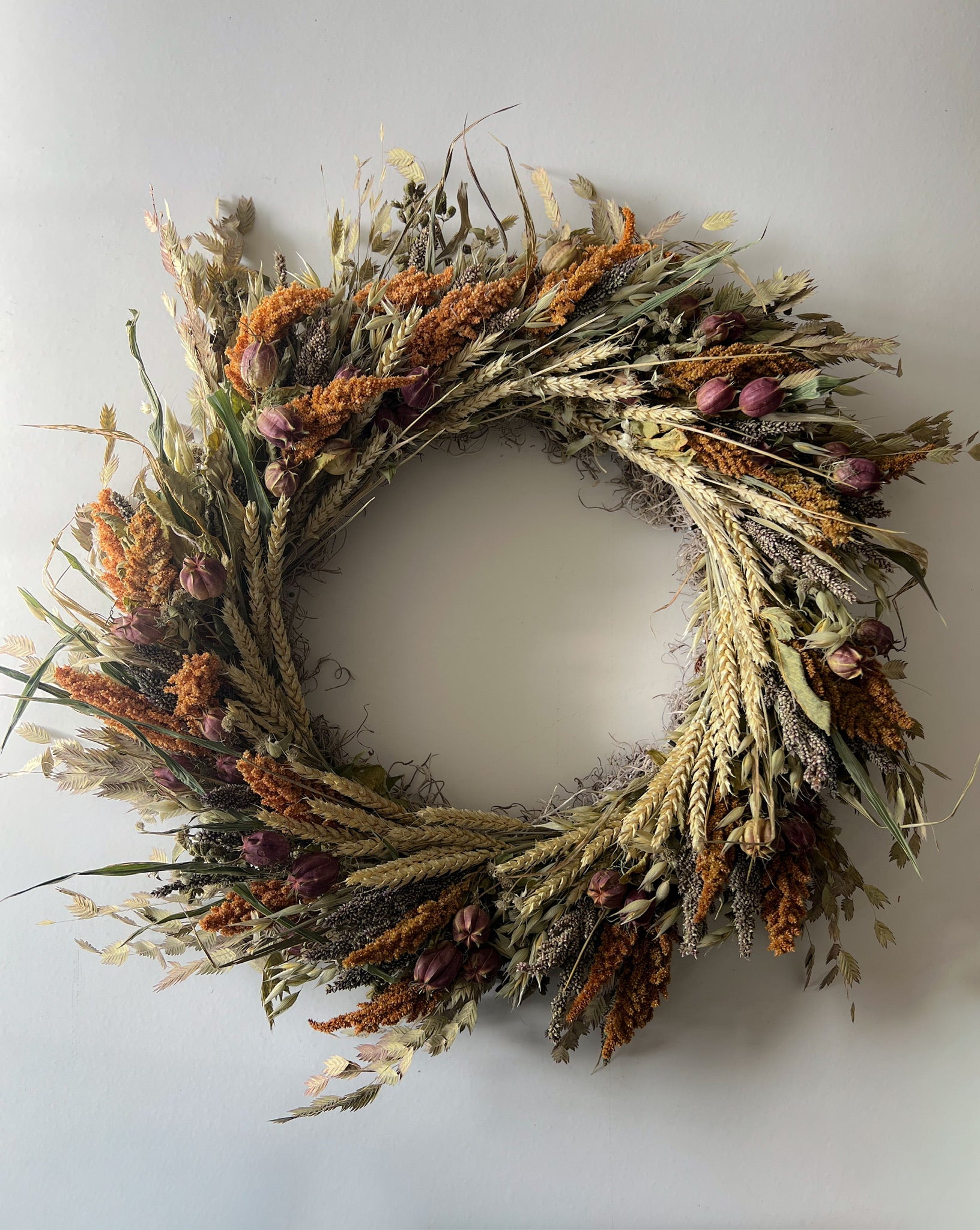 Dried Wreath-King Harvest