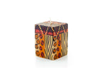Animal Print Painted Candles