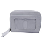 DOUBLE ZIP ACCORDION CREDIT CARD HOLDER