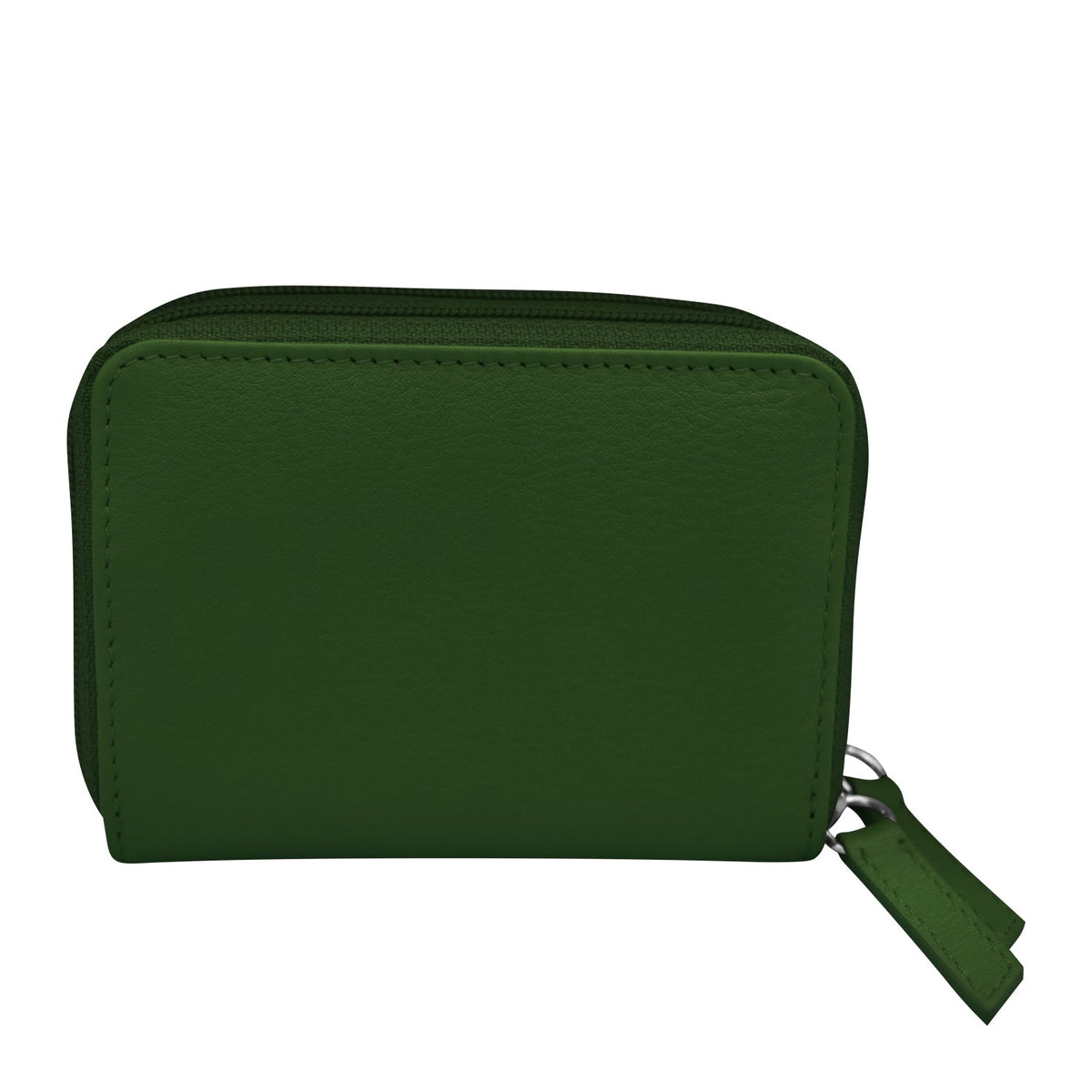 DOUBLE ZIP ACCORDION CREDIT CARD HOLDER