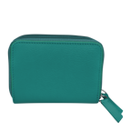 DOUBLE ZIP ACCORDION CREDIT CARD HOLDER