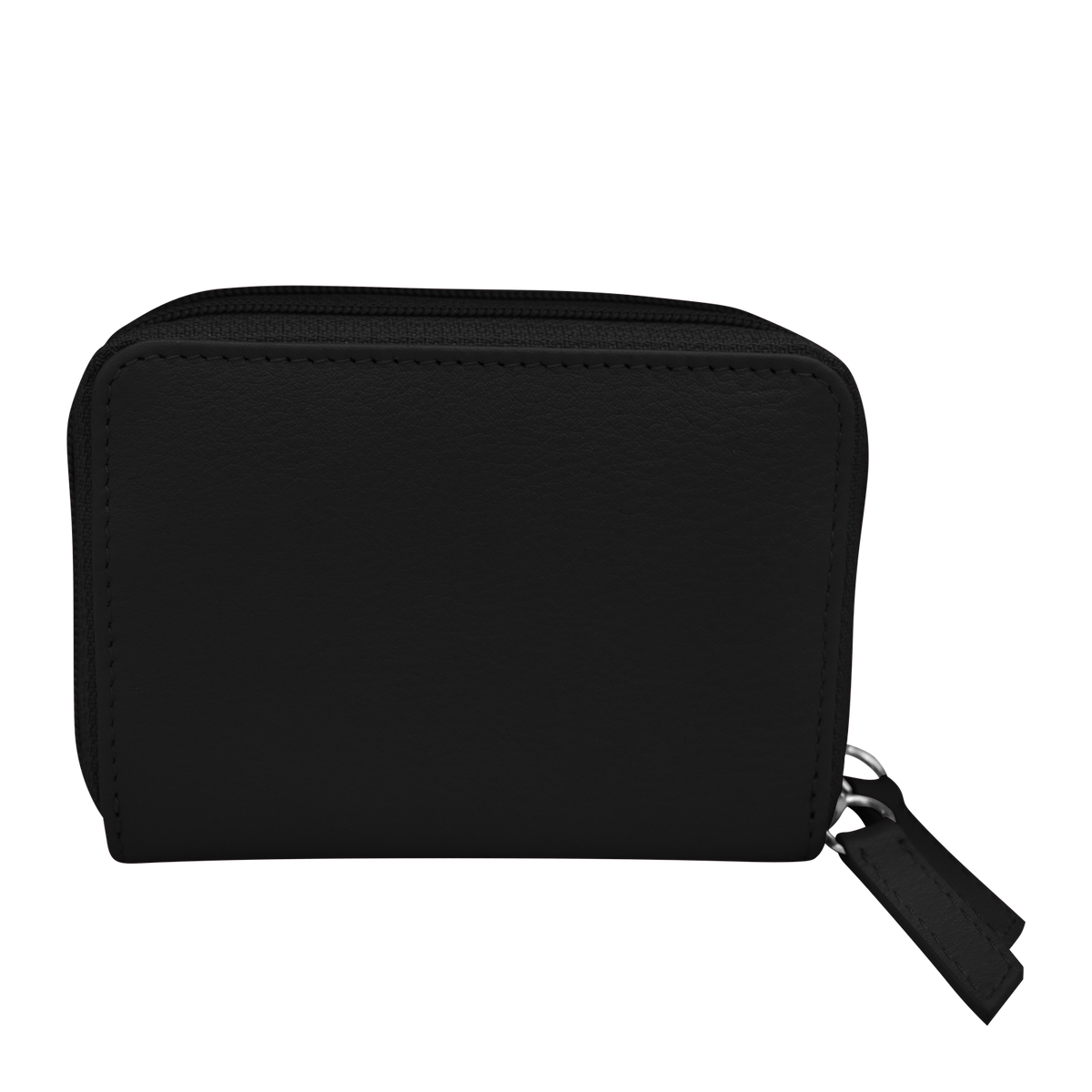 DOUBLE ZIP ACCORDION CREDIT CARD HOLDER