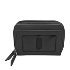 DOUBLE ZIP ACCORDION CREDIT CARD HOLDER