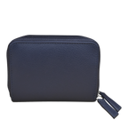 DOUBLE ZIP ACCORDION CREDIT CARD HOLDER