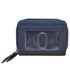 DOUBLE ZIP ACCORDION CREDIT CARD HOLDER