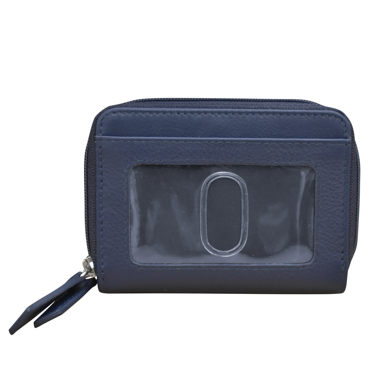 DOUBLE ZIP ACCORDION CREDIT CARD HOLDER