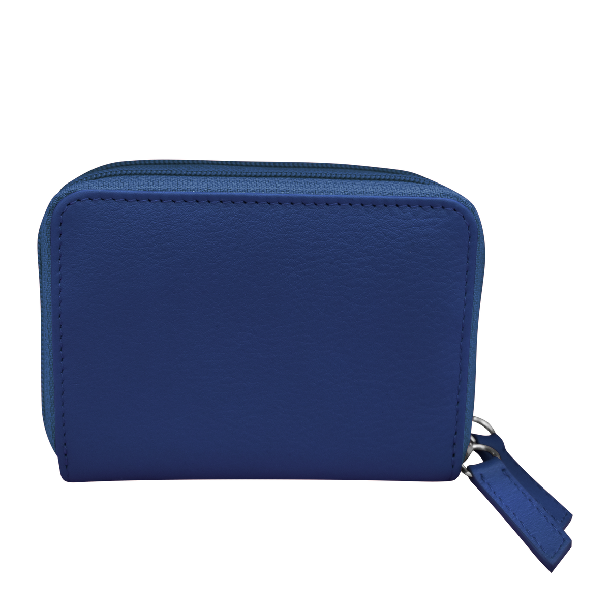 DOUBLE ZIP ACCORDION CREDIT CARD HOLDER