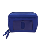 DOUBLE ZIP ACCORDION CREDIT CARD HOLDER