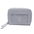 DOUBLE ZIP ACCORDION CREDIT CARD HOLDER
