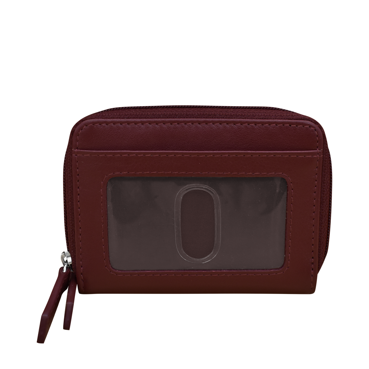 DOUBLE ZIP ACCORDION CREDIT CARD HOLDER