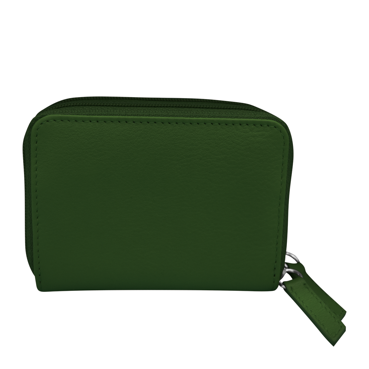 DOUBLE ZIP ACCORDION CREDIT CARD HOLDER