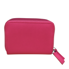 DOUBLE ZIP ACCORDION CREDIT CARD HOLDER