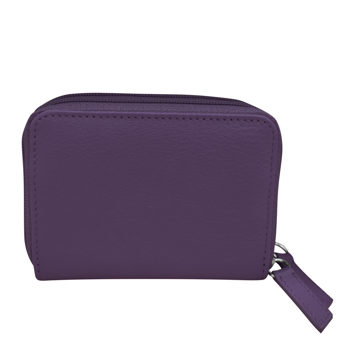 DOUBLE ZIP ACCORDION CREDIT CARD HOLDER