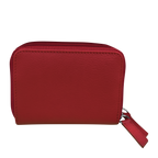 DOUBLE ZIP ACCORDION CREDIT CARD HOLDER
