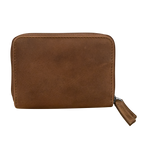 DOUBLE ZIP ACCORDION CREDIT CARD HOLDER