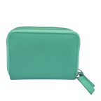 DOUBLE ZIP ACCORDION CREDIT CARD HOLDER