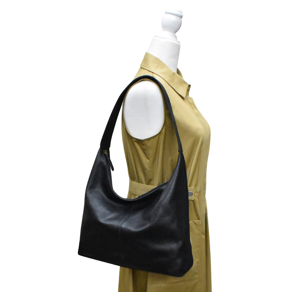 UNLINED SLOUCHY HOBO