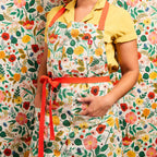 The Essential Apron - Rifle Poppy Fields