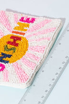 Sunshine Beaded Coin Purse