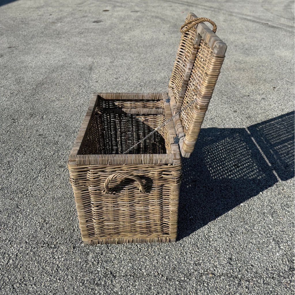 Key Largo Rattan Storage Trunk