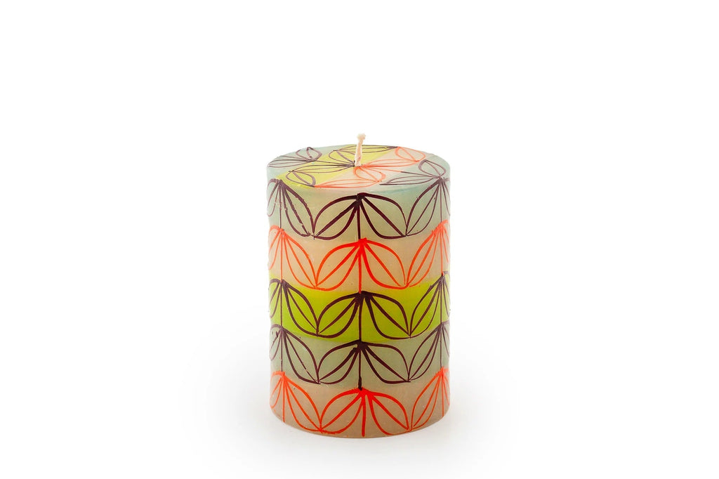 Magic Garden Painted Candles