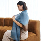 Mahogany Sky Soft Linen Silk Handloom Scarf