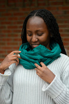 Others Teal Scarf