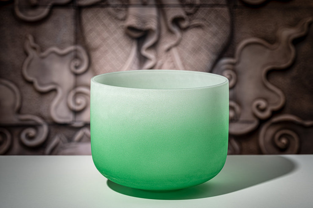 7 Chakra Color Quartz Crystal Singing Bowl Set (8"-14") - Che Cose Belle