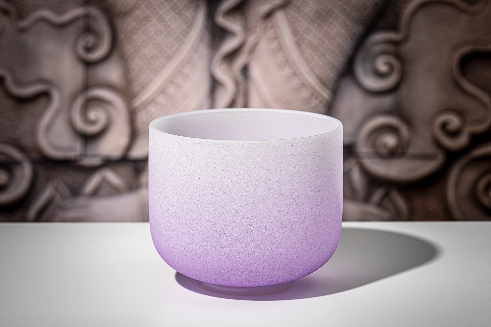 7 Chakra Color Quartz Crystal Singing Bowl Set (8"-14") - Che Cose Belle