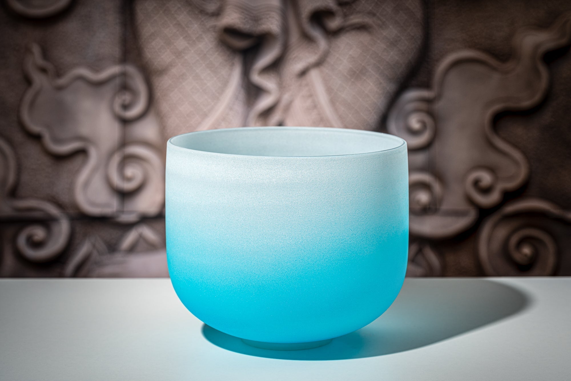 7 Chakra Color Quartz Crystal Singing Bowl Set (8"-14") - Che Cose Belle