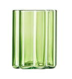 Colorful Carafe & Ribbed Flower Cup Set | 44oz Glasses