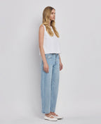 Lovervet by VERVET High Rise Barrel Leg Jeans