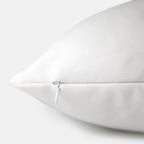 Black and White Floral Pillow in Emmaline